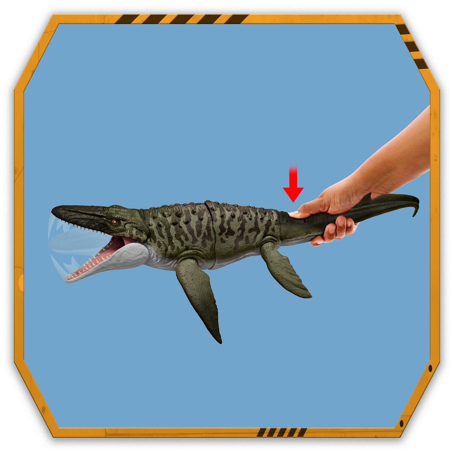 Світ Юрського періоду: Укус і вибух: Атака пащею мозазавра: Динозавр4