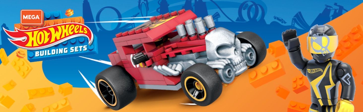 Mega Construx Hot Wheels Carro Deco Bone Shaker Mattel GVM29 - Mattel -  Brinquedos e Games FL Shop