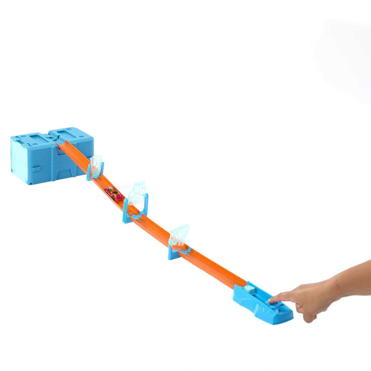 Hot Wheels Track Builder Ice Crash HNJ66 HKX40 - Ceny i