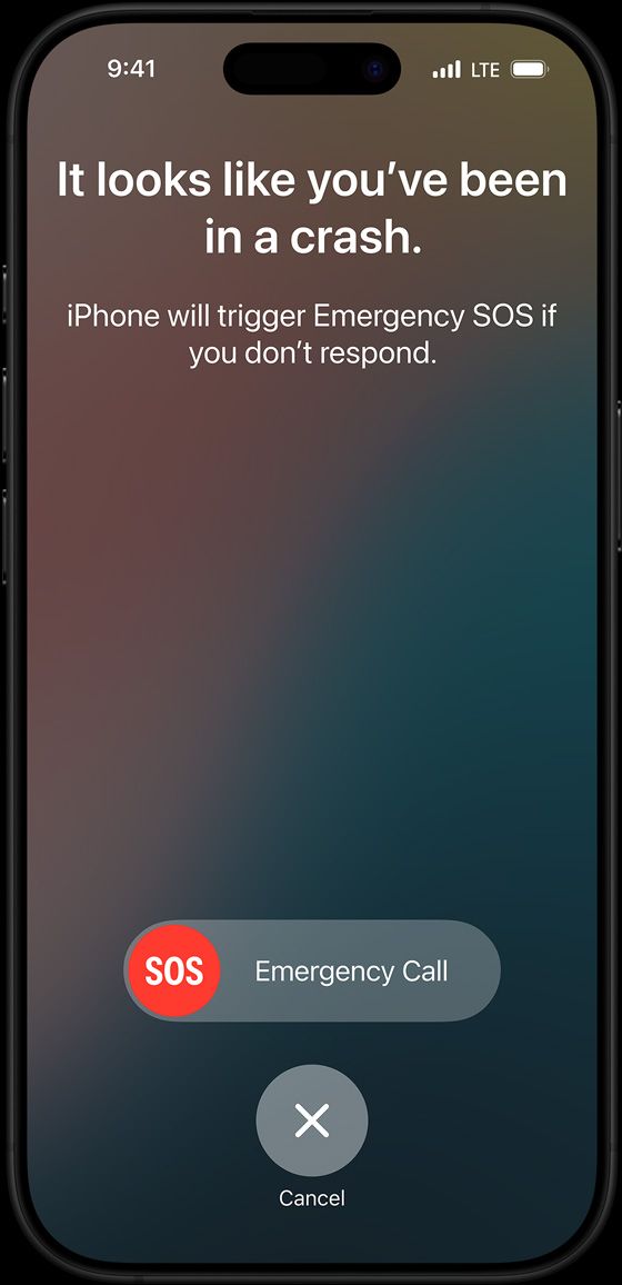 Apple iPhone 16 Pro Max - funkcja wykrywanie wypadków