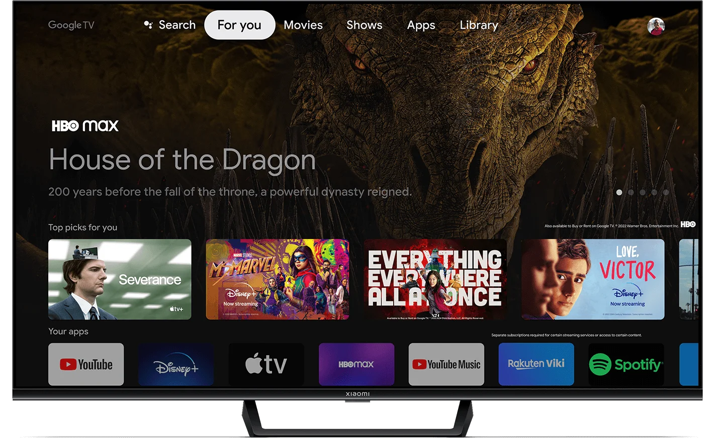 Xiaomi A Pro 55 - Google TV
