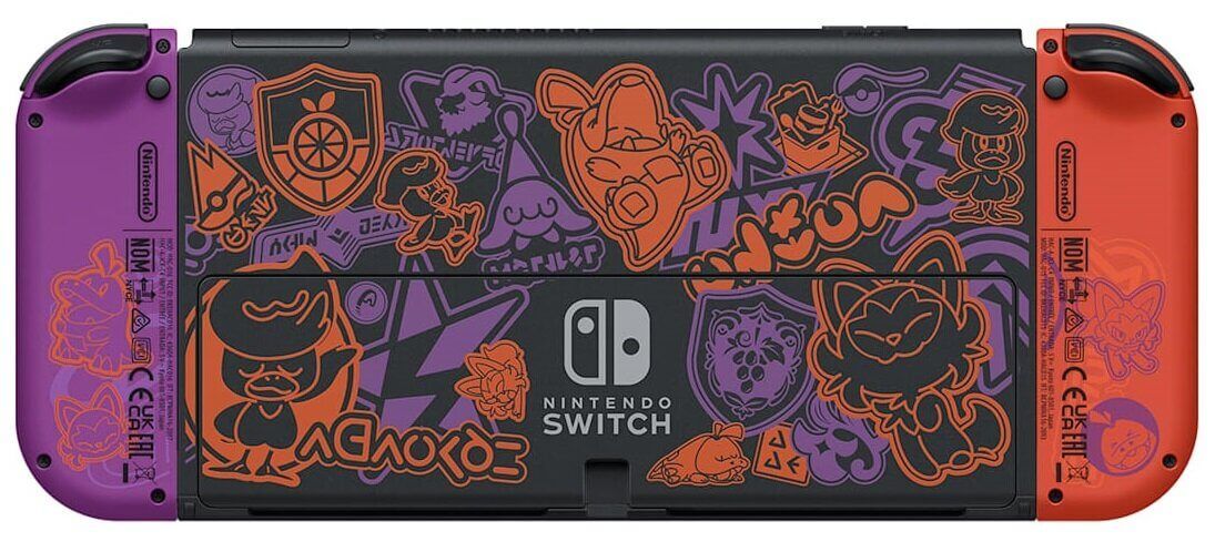 NEW Nintendo Switch OLED Pokemon Scarlet & Violet + MARIO PARTY BUNDLE &  MORE 45496597399