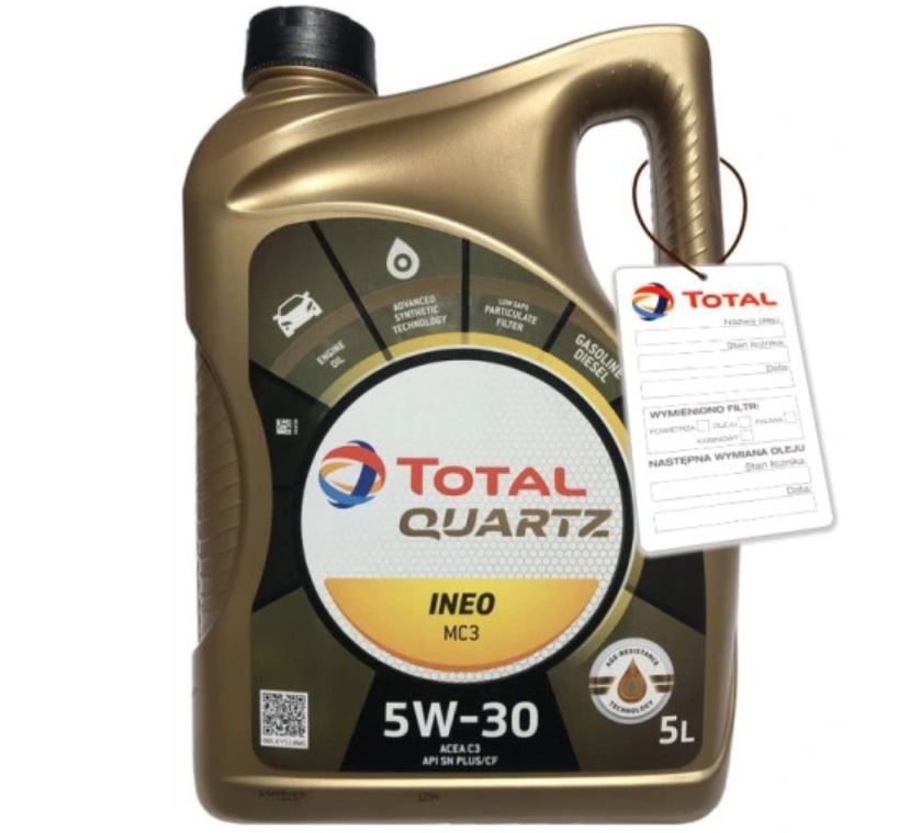 Total 5W30 Quartz Ineo Mc3 1l - opinie i ceny na Ceneo.pl