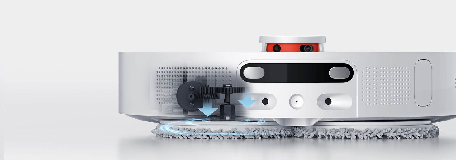 Xiaomi X10 Plus robot aspirateur Combiné Blanc : : Home &  Kitchen