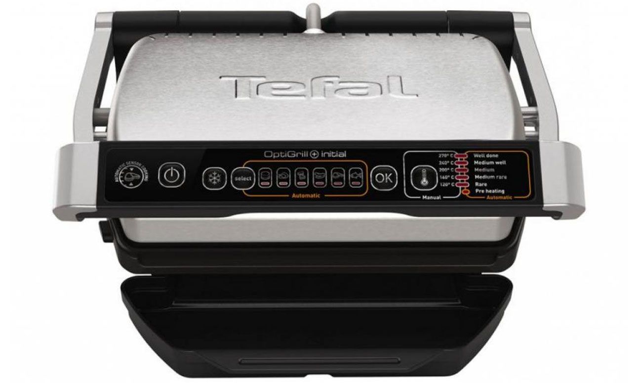 Grill Tefal GC706D34 OPTIGRILL+ Initial - Opinie i ceny na Ceneo.pl