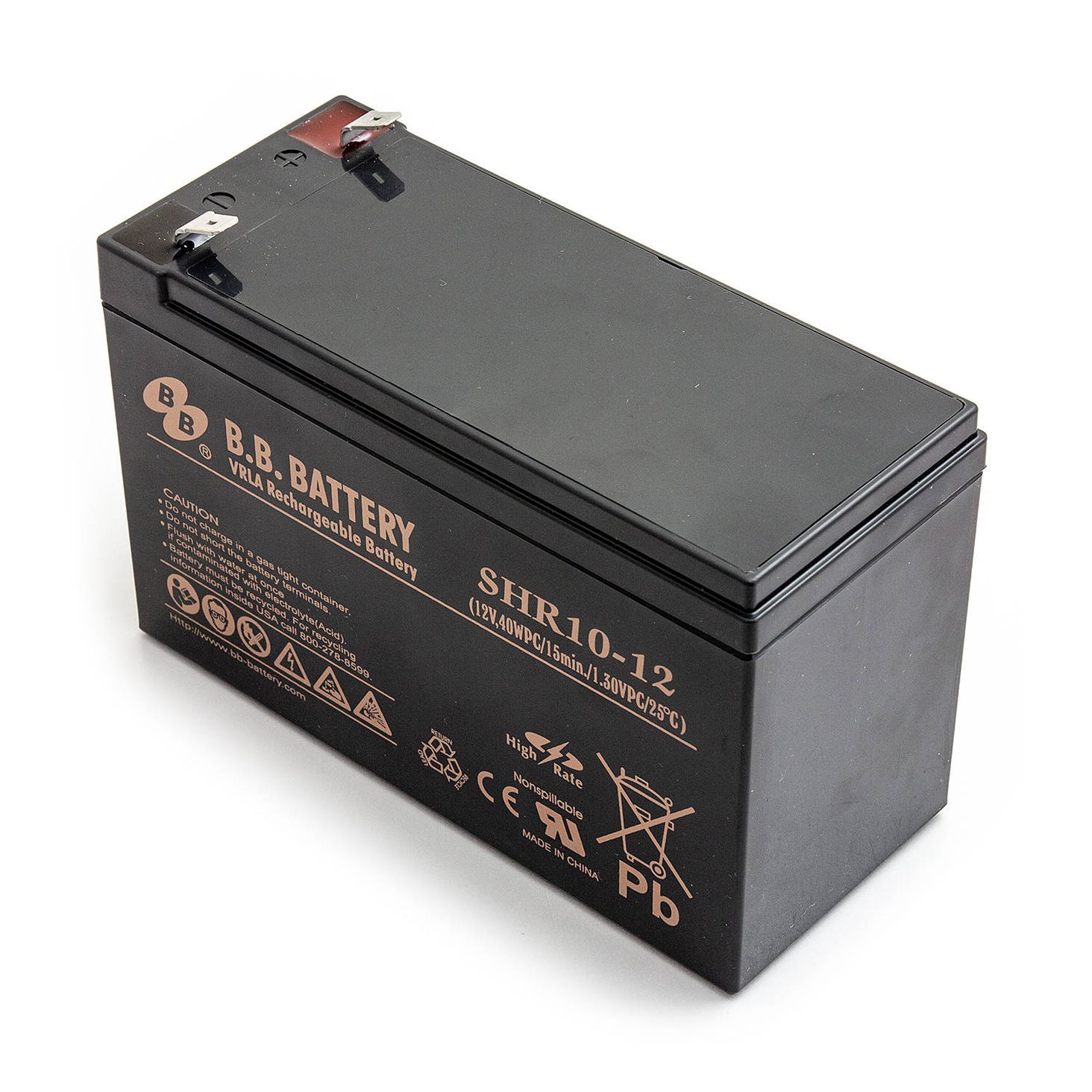 Bateria Do Zasilacza Akumulator B.B. Battery SHR-12 12V 10Ah AGM UPS ...