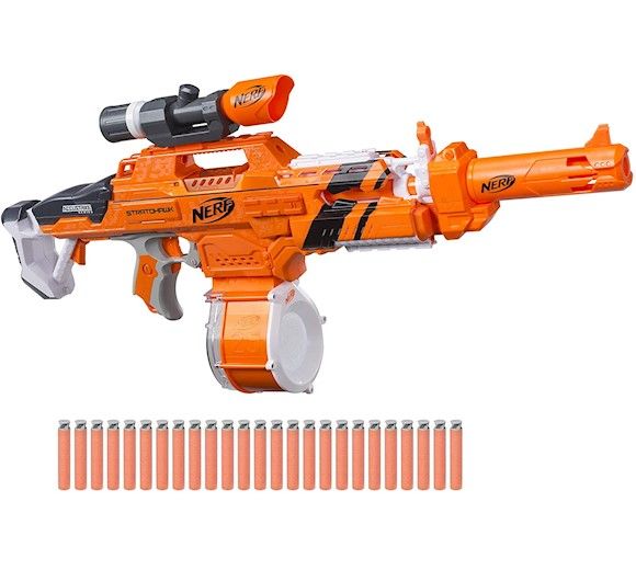 【超レア・値下】ナーフ 電動NERF Accustrike Stratohawk Hasbro Nerf N-Strike Elite Accustrike Stratohawk Cs-25 E3097
