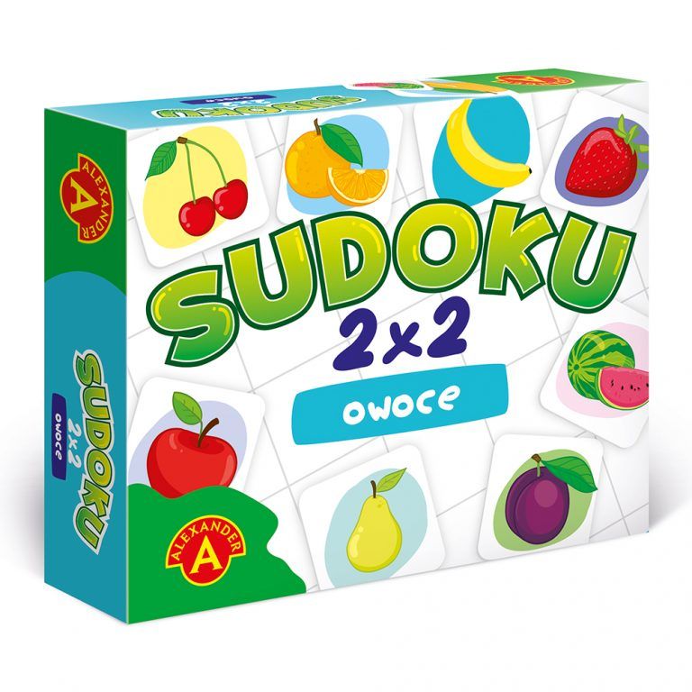 Alexander Sudoku 2x2 Owoce 2286 Gra Dla Dziecka Ceny I Opinie 