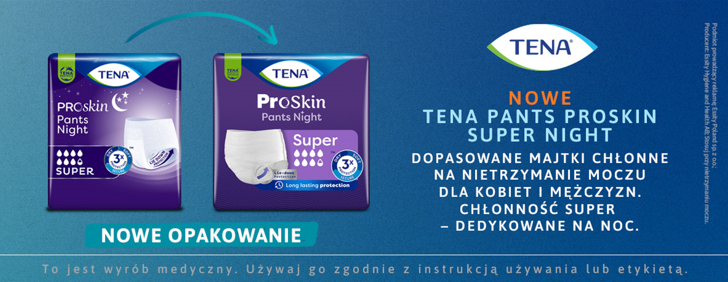 TENA Pants Proskin Super Night  XL 7322542169094 banner