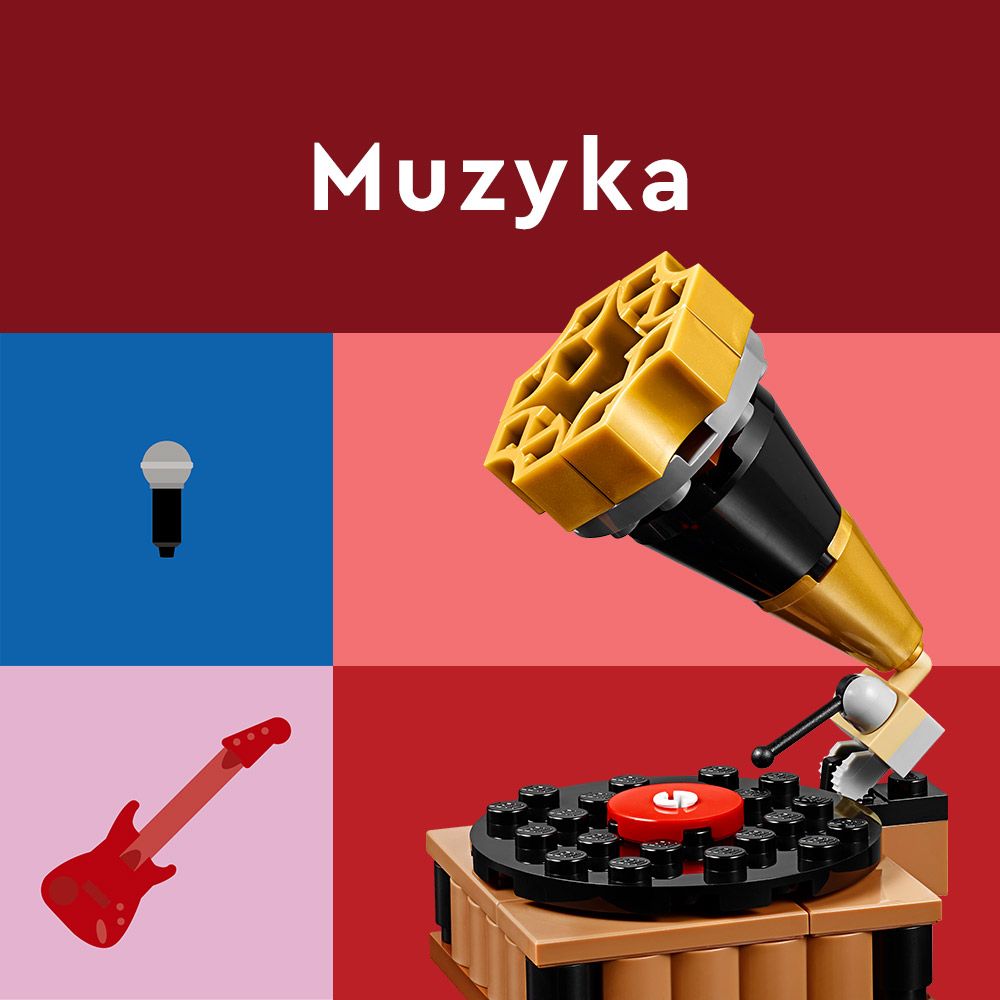 LEGO zainteresowania muzyka