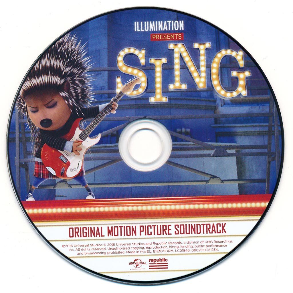 Sing (Original Motion picture Soundtrack Deluxe). CD Soundtrack how to be a Player. Zoonamaly Soundtrack. Sing soundtrack