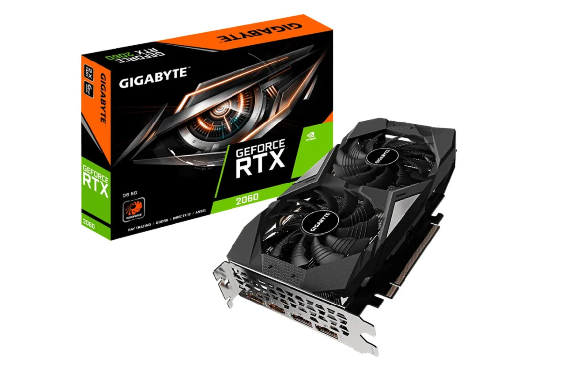 【期間限定】 Gigabyte (GVN2060D66GD20 6GB 2.0 D6 2060 RTX GeForce グラフィックボード・グラボ・ビデオカード