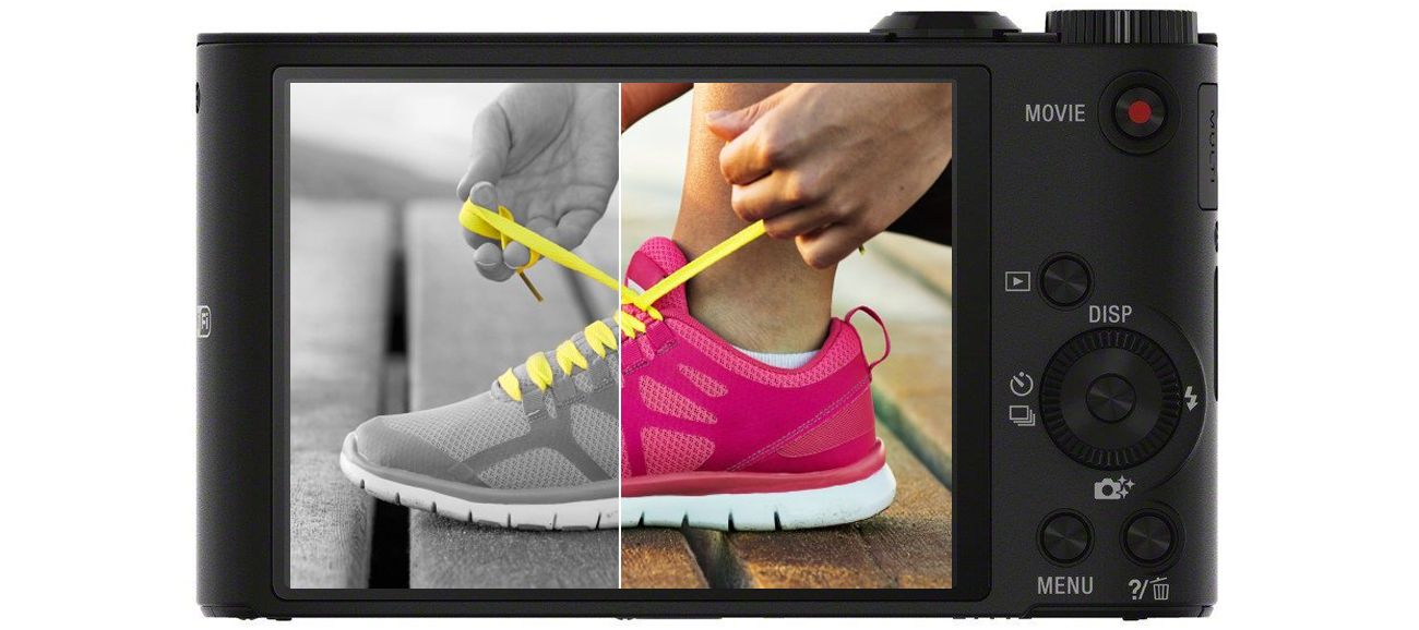 SONY サイバーショット 18.2メガピクセル　dsc-wx350 Różowy i Biały Aparat Cyfrowy ze Zdalnym Sterowaniem DSC