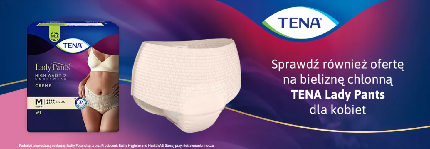  TENA banner Lady pants