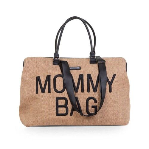Torba Mommy Bag Raffia Look Childhome - Ceny i opinie 