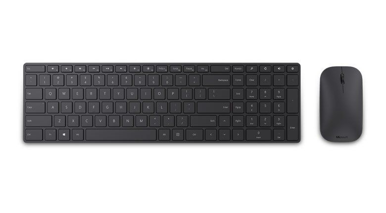 Zestaw Klawiatura Mysz Microsoft Designer Bluetooth Desktop Czarna zestaw-klawiatura-mysz-microsoft-designer-bluetooth-desktop-czarna