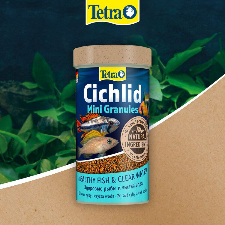 Tetra Cichlid Mini Granules - 1