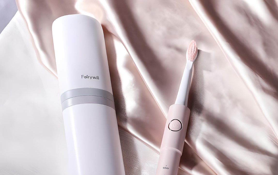 Szczoteczka elektryczna FairyWill FW-E11 + Końcówki Różowy 033765 ...