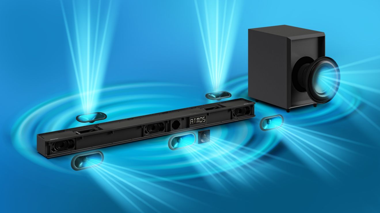 Hisense Soundbar 3.1.2-kanałowy
