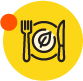 Ikona odpowiedni dla wegetarian