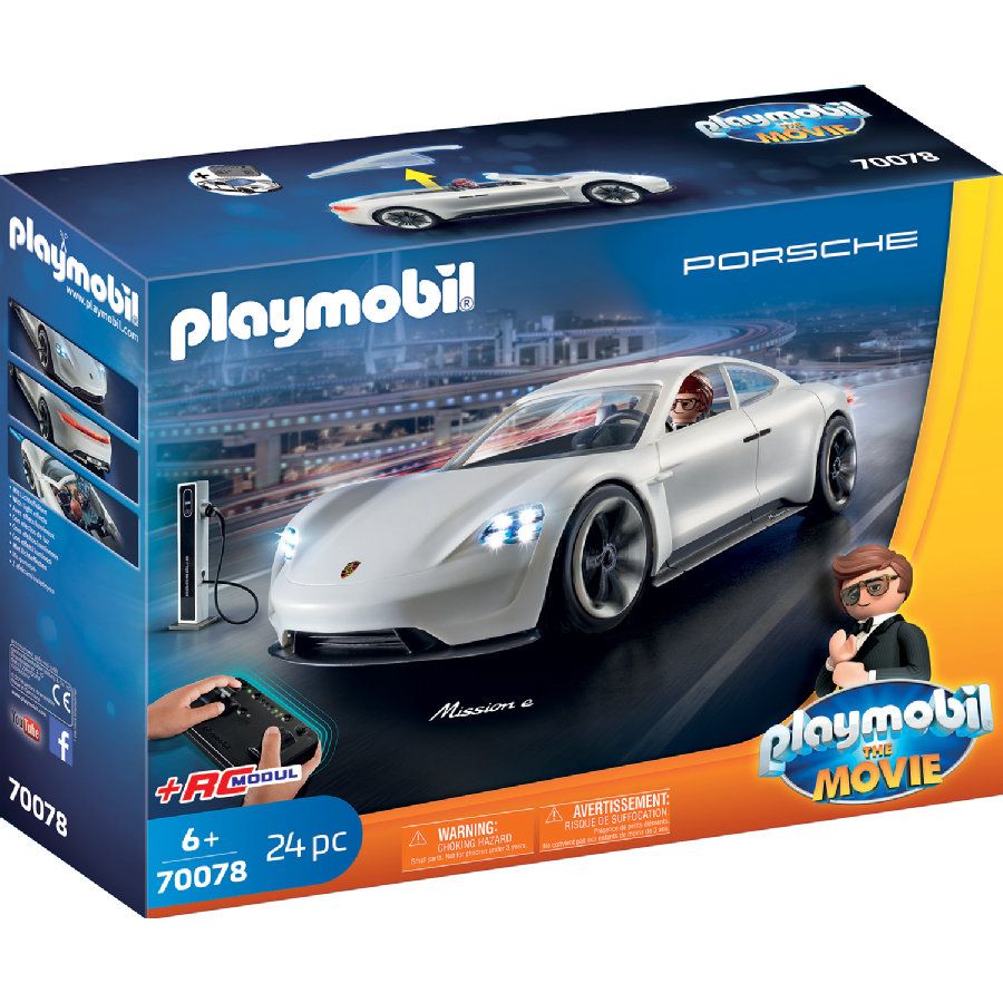 Playmobil The Movie Porsche Mission E Rex'a Desher'a