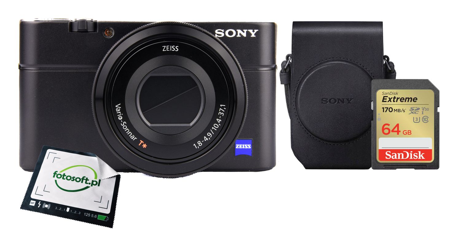 4931 Sony Cyber-shot RX100 III ブラック Aparat Sony RX100 III | DSC-RX100M3