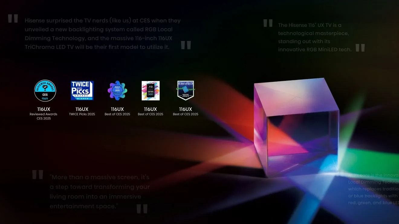 Hisense Vision Revolution