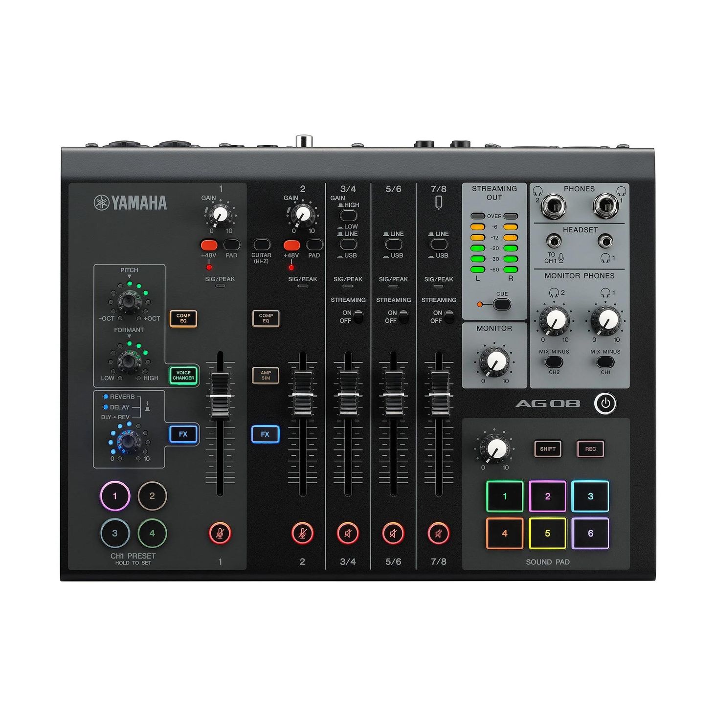 ‌Yamaha AG08 - MIXING CONSOLE - Ceny i opinie - Ceneo.pl