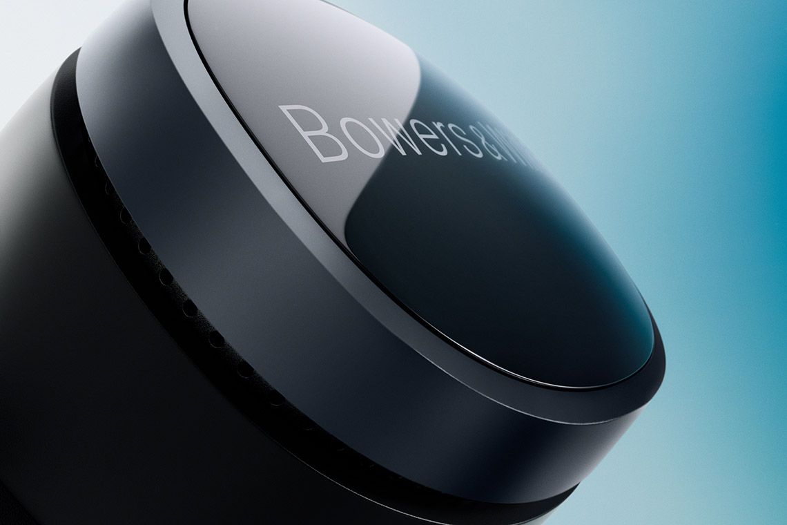 【ほぼ新品】Bowers & Wilkins PI8 ネイビー Słuchawki bezprzewodowe douszne Bowers & Wilkins Pi8