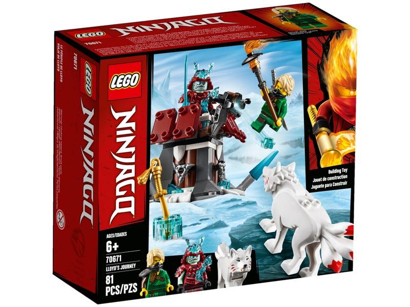 LEGO Ninjago 70671 Podróż Lloyda - Ceny i opinie - Ceneo.pl