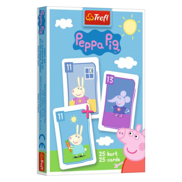 Trefl Czarny Piotruś Świnka Peppa 08485