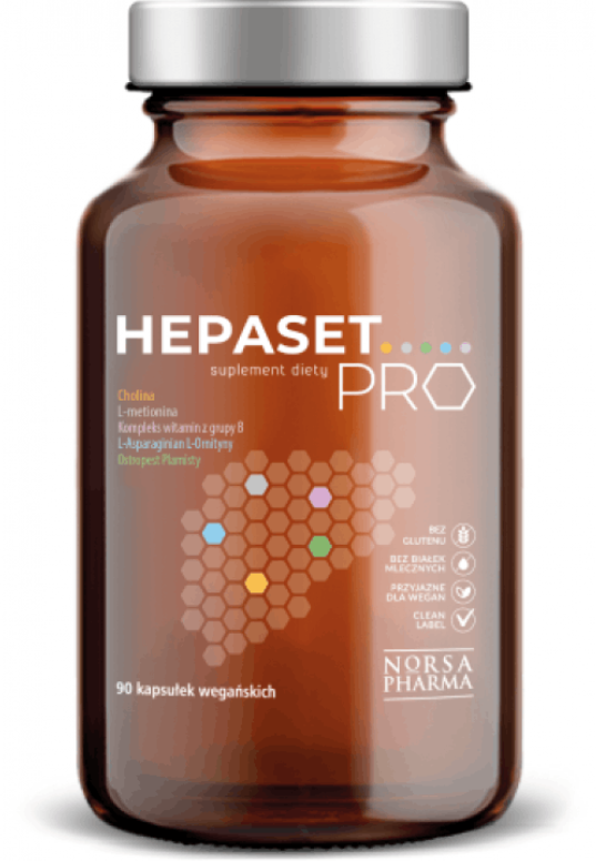 Norsa Pharma Hepaset PRO 90 kaps 