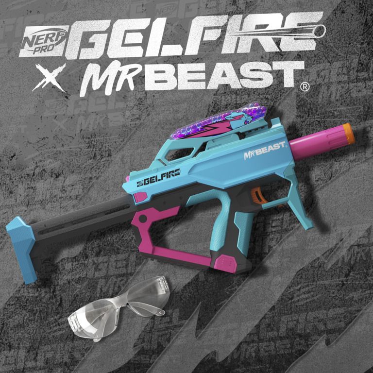   Nerf Pro Gelfire Mythic - Mr Beast F7633-1