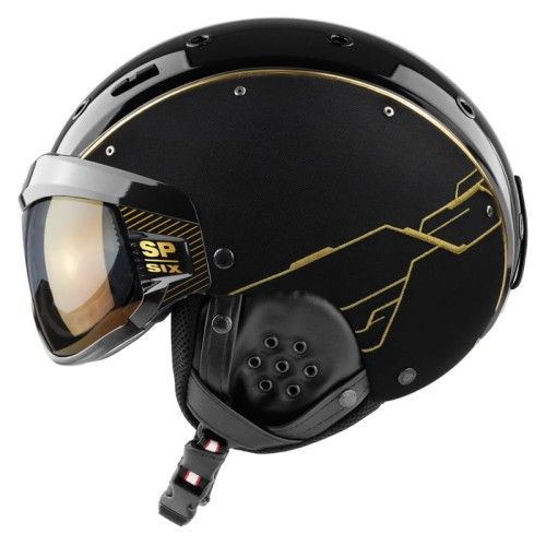 Kask narciarski CASCO SP-6 Ltd Visor VAUTRON plus circuit gold M Kask narciarski CASCO SP-6 Ltd Visor VAUTRON plus circuit gold M