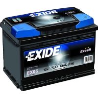 EXIDE EB442 EXCELL Autobatterie Batterie Starterbatterie 12V 44Ah EN420A 