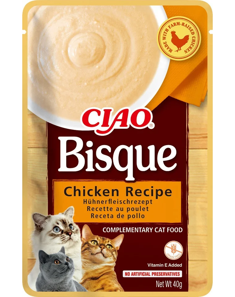 Inaba Ciao Bisque Chicken Recipe 40G