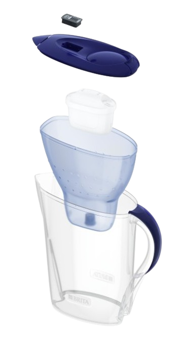  BRITA dzbanek Marella niebieski budowa zdjęcie 