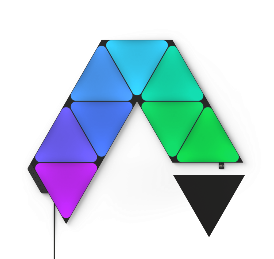 Nanoleaf Shapes Triangles Ultra Black 9