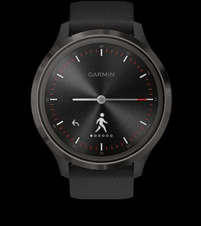 GARMIN VIVOMOVE 3 ブラック Garmin vivomove 3 Style czarny Gorilla Glass - Zegarki