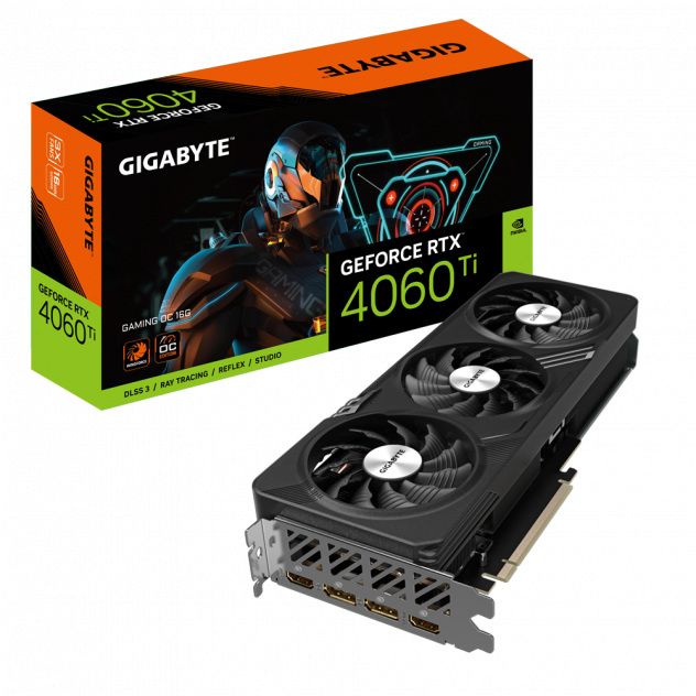 Gigabyte GeForce RTX 4060 Ti Gaming OC 16GB GDDR6 DLSS 3 (GV