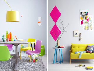 Fluo design - siła koloru, wnętrze z charakterem