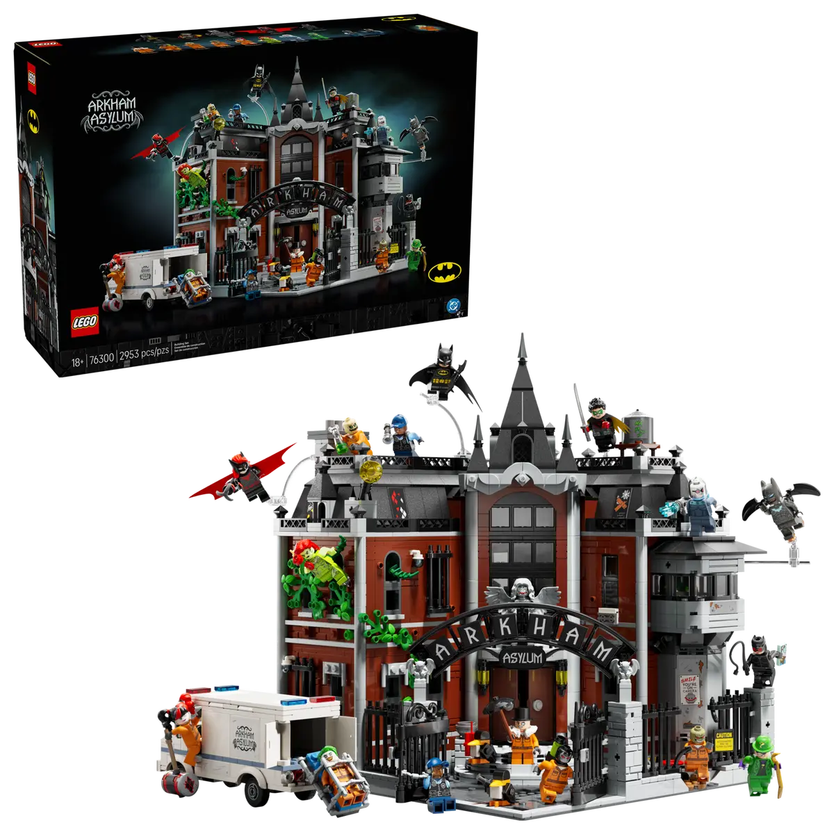 LEGO DC Batman 76300 Аркхемський притулок