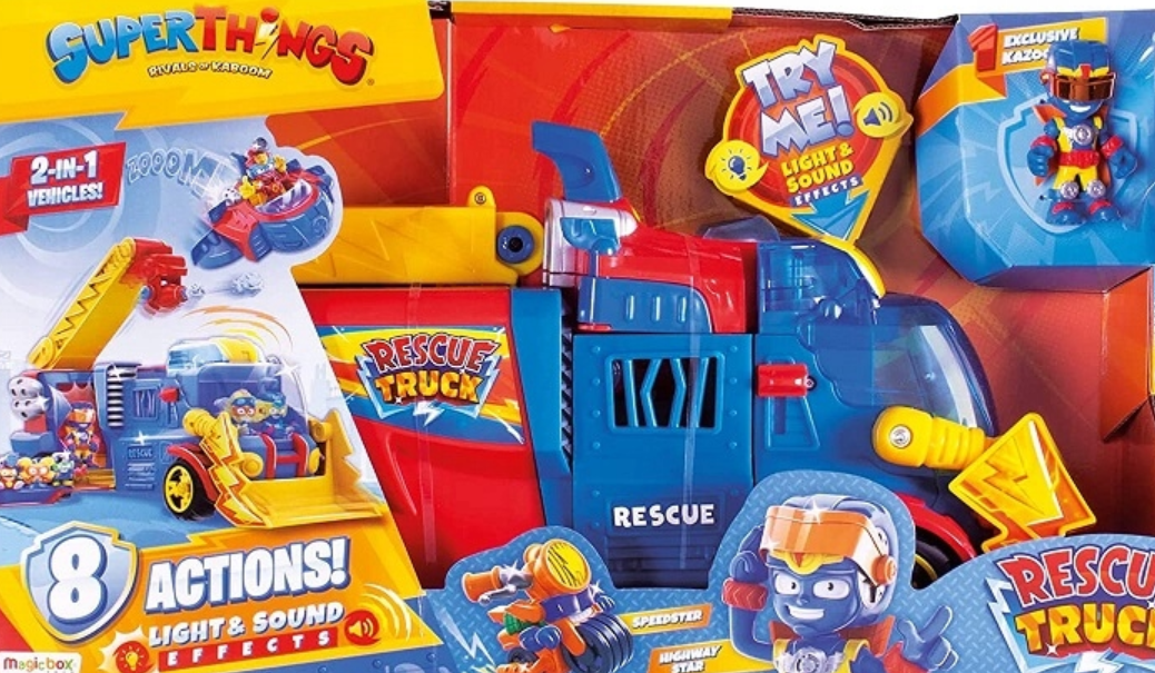 Magic Box Things Zings Ciężarówka Rescue Truck 19757 -3