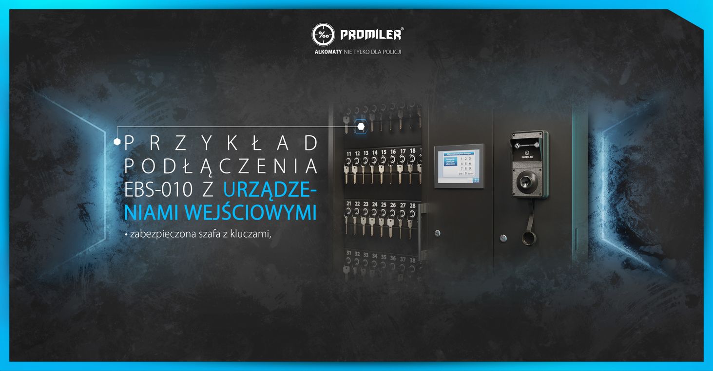 przykład podłączenia w urządzeniem wejściowym