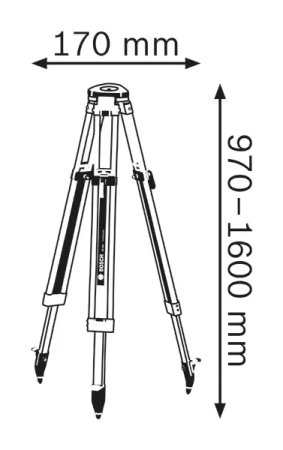 Bosch BT 160 Professional wymiary