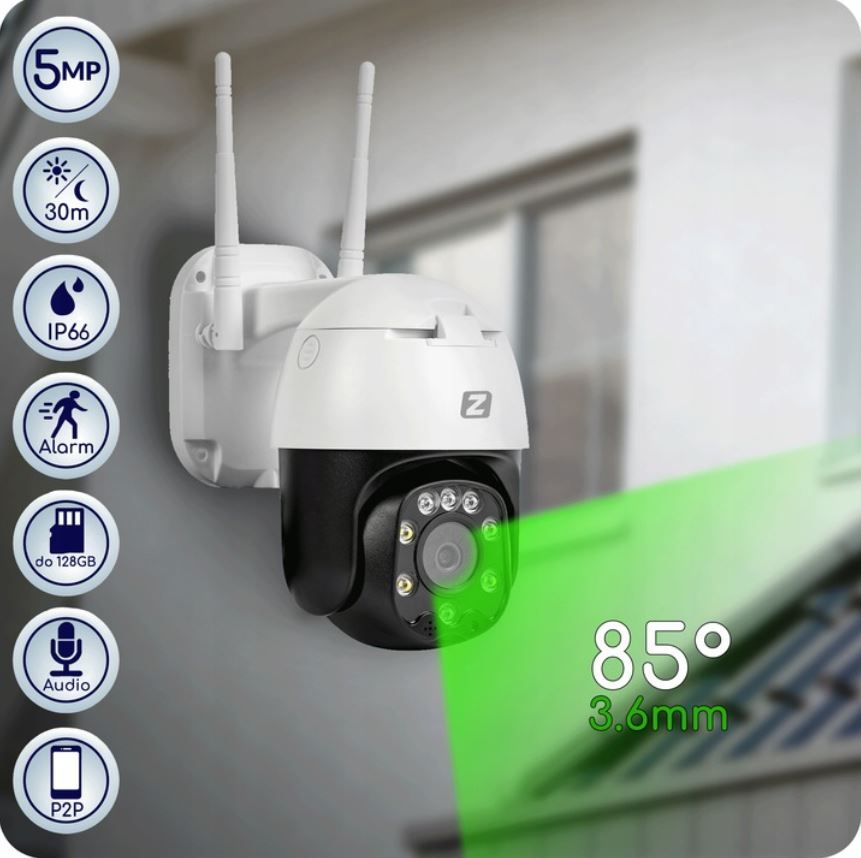 kamera ip p5 wifi ptz 5mp