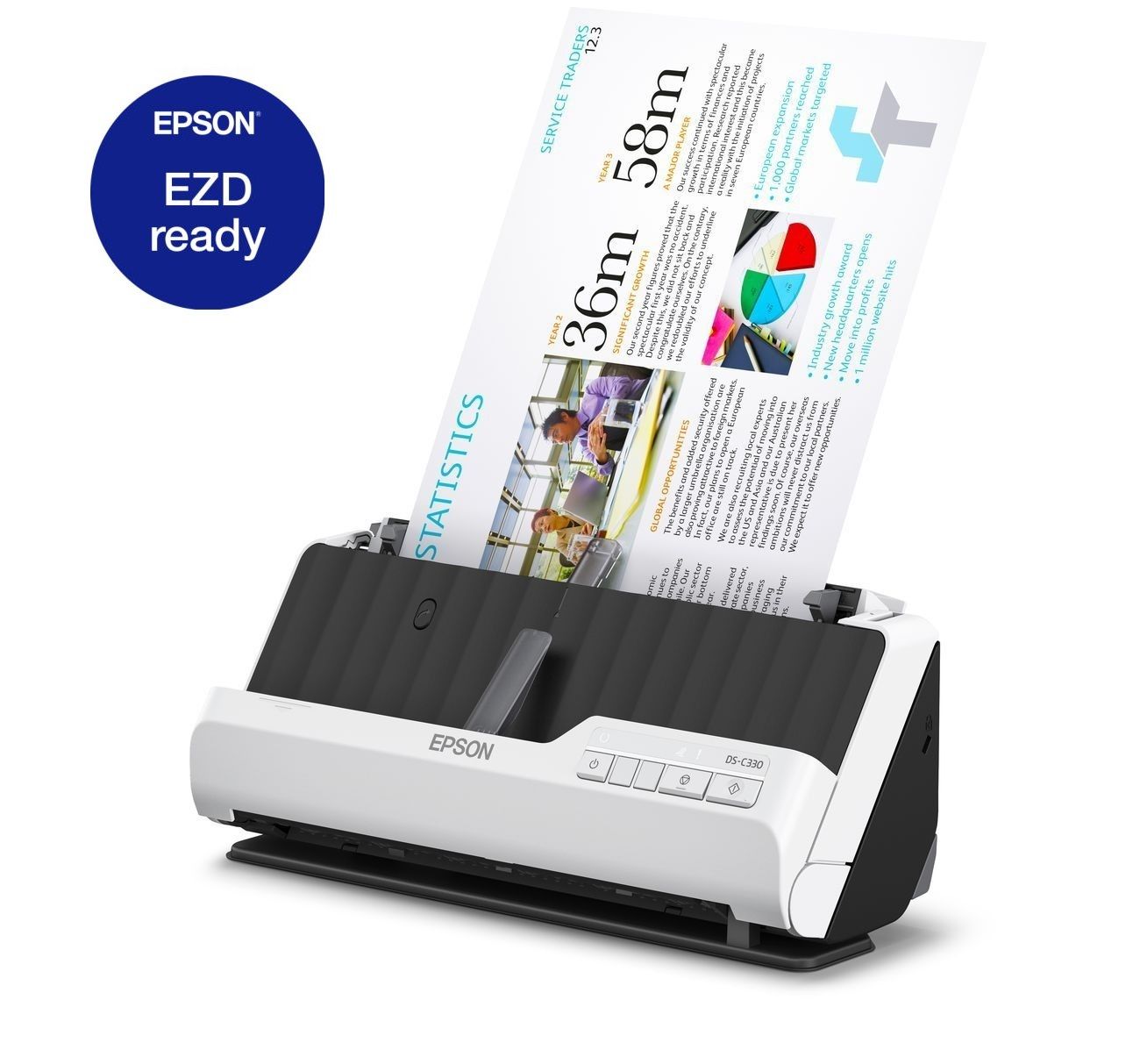 Сканер Epson DS-C330 (B11B272401) - 1