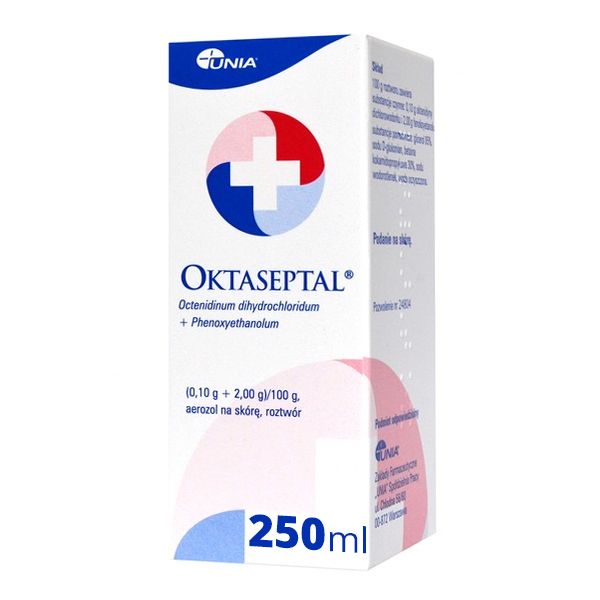 Oktaseptal aerozol na skórę roztwór 250ml
