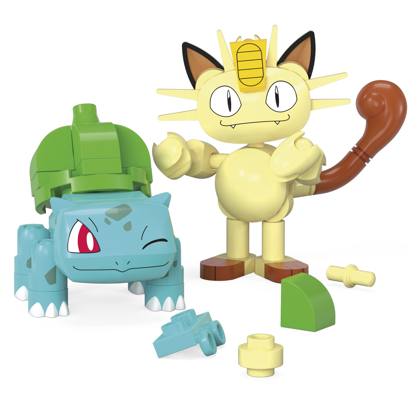 Mega Pokemon Pokeball Bulbazaur i Meowth HXP11 JCR82 - ceny