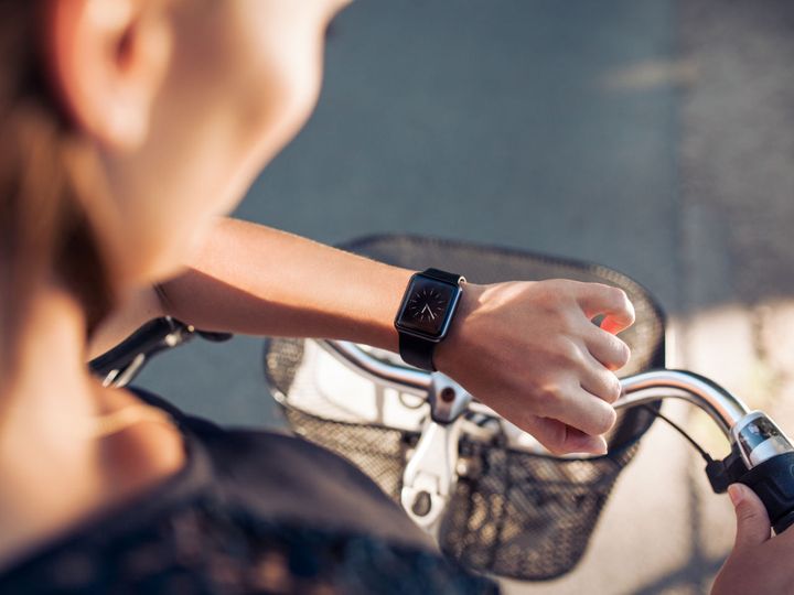 smartwatch na rower